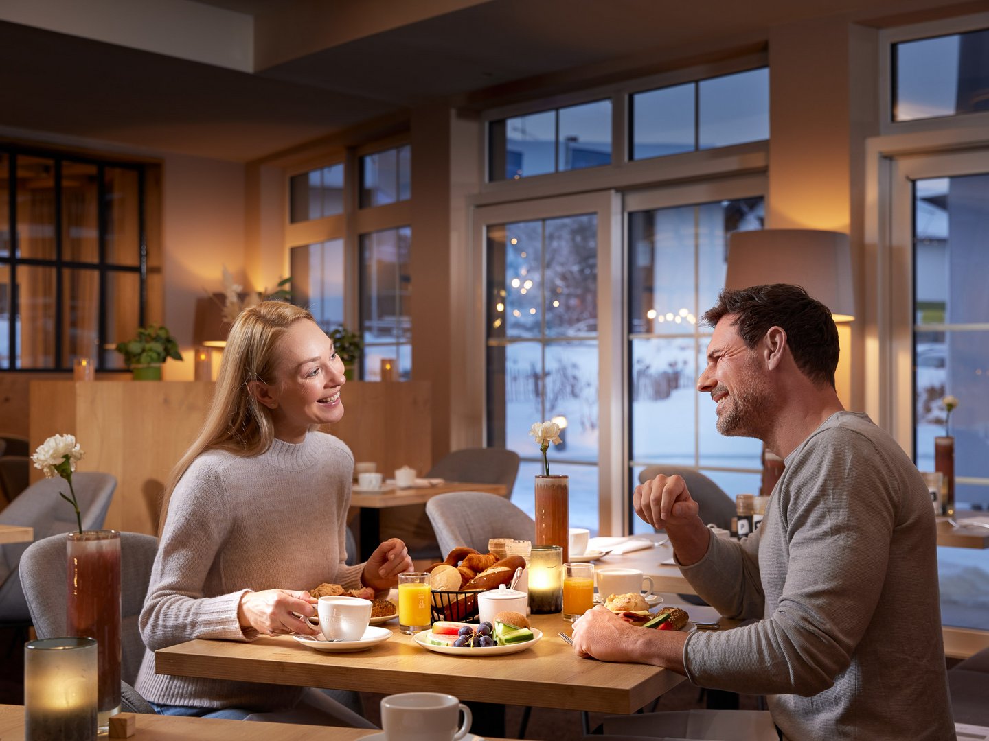 Panoramahotel Oberjoch | Frühstück im Panoramarestaurant Panoramahotel Oberjoch | Frühstück im Panoramarestaurant